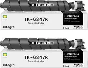 TK6347 TK-6347 Toner Cartridge 1T02XF0US0 Black Replacement for Kyocera TK6347K TK-6347K Toner for Taskalfa 4004i 5004i 6004i 7004i Copystar CS4004i CS5004i CS6004i CS7004i Printer Black Toner,2-Pack
