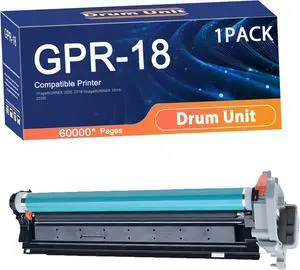 Compatible GPR-18 Drum Unit Replacement for Canon GPR18 Printers to Use with ImageRUNNER 2020 2016 ImageRUNNER 2016i 2020i Printer,Long-Lasting and Accurate 1set