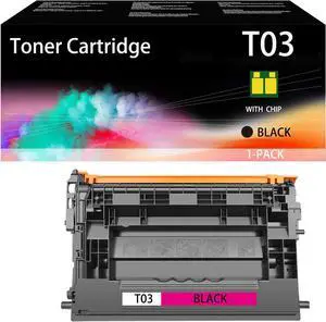 T03 Black Toner Cartridge (with Chip) Compatible for Canon ImageRunner Advance 525iF 525iFZ 615iF 615iFZ 715iF 715iFZ DX527iF 527iFZ 617iF 617iFZ 717iF DX529iF 529iF