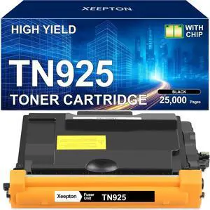 TN-925 TN925 Black Toner Cartridge Replacement for Brother TN925 Toner for HL-L6415DWT HL-L6415DW MFC-L6915DW Printer Ink, 1-Pack TN-925 Toner Kit