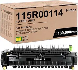 Remanufactured 115R00114 Fuser Unit C7030 Replacement for Xerox 115R00114 115R00137 Fuser Kit Work with VersaLink C7020 C7025 C7030 B7025 B7030 B7035 Printer Fuser, (180,000 Pages, 1- Pack)
