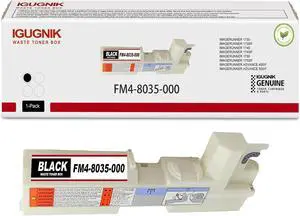 1-Pack FM4-8035-000 High Yield Black Waste Toner Box Replacement for Canon FM4-8035-000 for IMAGERUNNER 1730 1730IF 1740 1740IF 1750 1750IF IMAGERUNNER Advance 400IF 500IF Printer