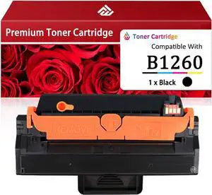 B1260 Toner Cartridge Compatible for Dell B1260 B1265 DRYXV 331-7328 331-7327 G9W85 Toner Cartridges Work for Dell B1260dn B1265dnf B1265dfw B126x Printers