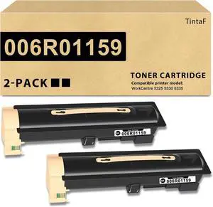 006R01159 High Capacity Toner Cartridge Replacement for Xerox 5325 5330 5335 Toner Cartridges Work with WorkCentre 5325 5330 5335 Series Printer (2-Pack, Black)