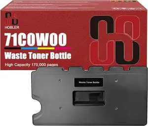 71C0W00 Waste Toner Bottle Compatible for Lexmark 71C0W00 Waste Bottle Work for Lexmark C4342 C4352 XC4342 XC4352 CS730 CS735 CS737 CX730 CX735 CX737 Printers
