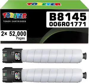 ToBeter AltaLink B8145 B8155 B8170 Toner Black Replacement for Xerox 006R01771 Black Toner Cartridge for AltaLink B8145 B8155 B8170 Printer Toner (52,000 Pages, High Yield, 2 Pack Remanufactured )
