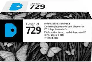 729 DesignJet Printhead Replacement Kit (F9J81A) for DesignJet T830 MFP & T730 Large Format Plotter Printers , Black