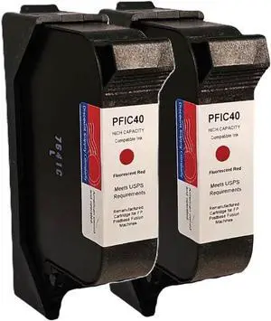 PFIC40 High Capacity FP Postbase Fusion Replacement Ink Set,90 Day Warranty from USA Company
