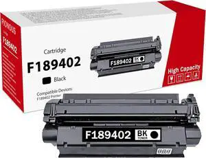 F189402 Black Toner Cartridge (1-Pack) - PINOS Compatible F189402 Toner Cartridge Replacement for Canon F189402 Black Toner Cartridge Work with F189402 Printer