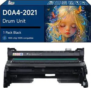 Compatible with Savin D0A4-2021 Drum Unit Work for Savin IM 350F IM 430Fb IM 430F Printers, High Yield 50000 Pages, with Chip, High-Definition Printing (1 Pack Black)