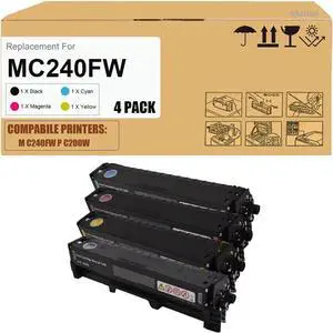 408439 408440 408441 408442 Toner Cartridge Use for M C240FW P C200W Printers (4 Pack)