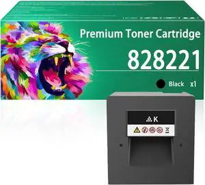 C5100 Toner Cartridge Compatible for Ricoh C5100 828221 Black Toner Cartridges Work for Ricoh Savin Lanier Pro C5100S C5110S C5100 C5110 Printers
