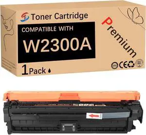 230A High Yield Toner Cartridges Replace for HP W2300A W2301A W2302A W2303A Toner Compatible for HP Color Laserjet Pro 4203dw 4203dn MFP 4303dw 4303fdw Printers Black