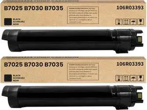 VersaLink B7025 B7030 B7035 Toner Cartridges 2-Pack Replacement for Xerox 106R03393 Toner Cartridge for VersaLink B7025 B7030 B7035 Ink
