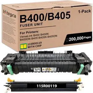 Remanufactured 115R00119 Fuser Unit Kit B400/B405 Replacement for Xerox 115R00119 Fuser Maintenance Kit for VersaLink B400 B400N B400DN B405 B405N B405DN Printer Fuser, 110V (200,000 Pages, 1-Pack)