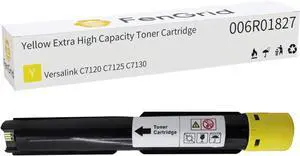 006R01827 Toner Cartridge, Yellow, Extra High Capacity 18,500 Page-Yield, Works with Printer Models Xerox VersaLink C7120 C7125 C7130 (Yellow)