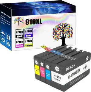 910XL Ink Cartridges Replacement for HP 910 910XL Ink Cartridge Compatible for OfficeJet Pro 8010 8015 8018 8020 8022 8025 8028 8030 8035 Printers