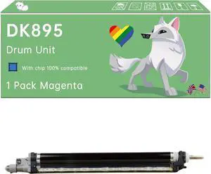 Compatible with Kyocera DK895 Drum Unit Work for Kyocera FS-C8520MFP FS-C8525MFP TASKalfa 205c TASKalfa Printers (1 Pack Magenta)