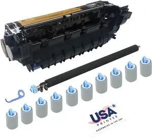 CB388A-MTKv1-USA (CB388-67903 CB388-67901) Maintenance Kit for HP Laserjet P4014 P4015 P4515 Includes CB506-67901 Fuser, CB506-67903 Transfer Roller, & Tray 2-6 Feed Rollers (110V)