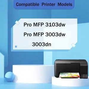 145X W1450X Toner Cartridge High-Yield Compatible for HP Pro MFP 3103dw Pro MFP 3003dw 3003dn Printers 2 Pack