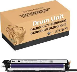 7120 Drum Unit 013R00657 013R00660 013R00659 013R00658 Drum Cartridge Replacement for Xerox WorkCentre 7120 7120T 7125 7125T 7220 7220i 7225 7225i Printer 1 Black