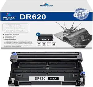 1-Pack DR620 Black Drum Unit Replacement for Brother High Capacity 30,000 Pages with HL-5240 5250DN/DNT 5270DN 5280DW 5350DN/DNLT 5370DW/DWT 5380DN,MFC-8370 8460N 8470DN 8480DN 8660DN 8670DN Printer