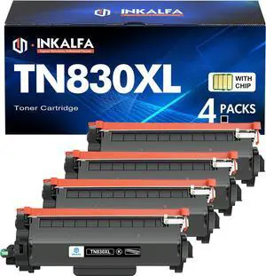 TN830XL TN830 Toner for Brother Printer HL-L2460DW DCP-L2640DW MFC-L2820DW Replacement for Brother TN830 XL/V/R TN 830XL 830 XL TN-830XL Cartridge HL-L2405W HL-L2400D Printer High Yield 4 Black