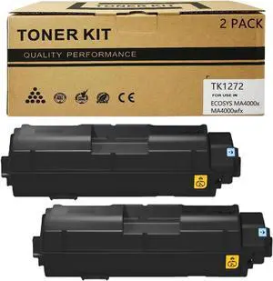 TK-1272 TK1272 Toner Compatible for Kyocera TK-1272 TK1272 Compatible for Kyocera ECOSYS MA4000x MA4000wfx Printer 2 Pack High Yield