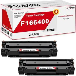 F166400 Black High-Yield Toner Cartridge 2-Pack Replacement for Canon F166400 Toner Cartridge for F166400 Printer