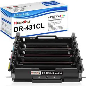DR431CL DR-431CL Drum Unit (High Yield, 1-Pack) Replacement for Brother HL-L8260CDN HL-L8260CDW HL-L8360CDW HL-L9310CDW MFC-L8610CDW MFC-L8900CDW MFC-L8905CDW MFC-L9570CDW Printer