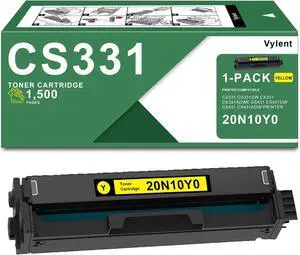 20N10Y0 High Yield Toner Cartridge (with chip) Replacement for Lexmark 20N10Y0 Toner Cartridge for Lexmark CS331 CS331dn CS431 CX331 CX431 Printer Ink 1-Pack