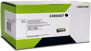 High Yield 24B6887 Toner Cartridge Black 21,000 Pages [with New Chip] Replacement for Lexmark 24B6887 Toner for Lexmark M3250 XM3250 Printer Toner