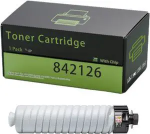 842126 Toner Cartridge Compatible for Savin MP 4054SP IM 4000 IM 5000 IM 6000 Printers, High Production Replacement, Clear Printing, with Chip, High Yield 37000 Pages (1 Pack Black)