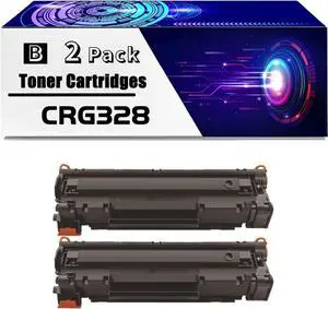 CRG328 Toner Cartridges is Compatible for Canon MF4820d MF4830d MF4830dG MF4870dn MF4870dnG MF4890dw FAX-L150 FAX-L170 FAX-L418S Printers (2-Pack Black)