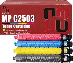 MP C2503 Toner Cartridges Compatible for Ricoh 841918 841924 841923 841922 Toner Cartridge Work for Ricoh MP C2003 C2004 C2004ex C2503 C2504 C2504ex Printers
