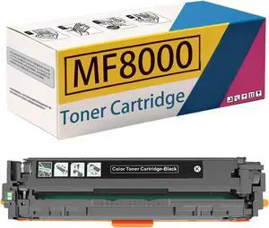 MF8000 Toner Cartridge Compatible Replacement for Canon MF8000C MF8200C MF8050cW MF8080CW MF8050N Printers, High Yield 2,300 Pages Black
