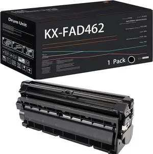 KX-FAD462 Drum Unit Compatible for Panasonic KX-MB2000 KX-MB2010 KX-MB2030 KX-MB2061 Printers, with Chip, High Yield 2000 Pages, High-Definition Printing (1 Pack Black)