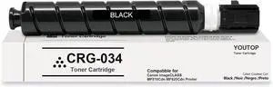 CRG-034 CRG034 034 Black Toner Cartridge (9454B001) Replacement for Canon Color imageCLASS MF810Cdn MF820Cdn Printer