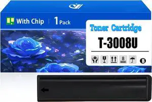 T-3008U Toner Cartridge Compatible for Toshiba T-3008U Black Toner Cartridges Work for Toshiba E-Studio 2008A 2508A 3008A 3008AG 3508A Printer