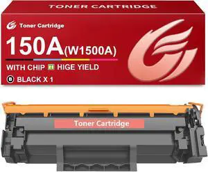 150A Black Toner Cartridge Replacement for HP 150A W1500A High Yield Toner Cartridges Compatible for HP Laserjet M110we M111a Printer , 1 Pack(1,000 Pages)