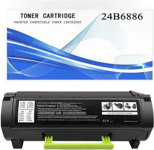 M1246 Compatible for Lexmark XM1246 Printer, High Capacity 24B6886 Black Toner Cartridge Replacement Black*1