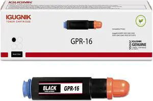 1-Pack Black GPR-16 Toner Cartridges, Replacement for Canon GPR-16 for imageRUNNER 3035 3045 3235 3235i 3245 3245i 3530 3570 4570 Printer