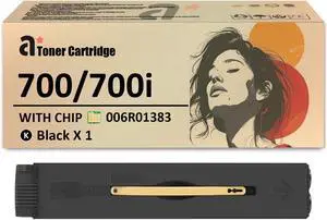 700 700i Toner Cartridges Replacement for Xerox 700 700i Toner Cartridge Compatible for Xerox700 700i Toner Car Digital Color Press 700 700i 770 770i C75 J75 Printers, 1 Black