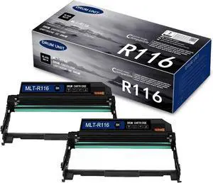 [2-Pack, Black] MLT-R116 R116 Drum Unit Compatible Replacement for Samsung Xpress M2825DW 2825WN 2835 675FN 2676N 2875FW 2875FD 2625 2625D 2626 2885FW 288x 262x 267x 287x Series Printer
