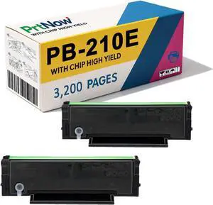 PB-210E PB210 Toner Cartridge Compatible for Pantum PB-210S PB211 Toner Cartridge for P2500 P2500W P2502W M6550NW M6552NW M6600NW M6602NW Printers 2Packs