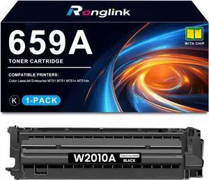 659A Black Toner Cartridge Replacement for HP W2010A 659A Toner Cartridge High Yield Works with Color Laserjet Enterprise M856dn M856x MFP M776dn Flow MFP M776z M776zs Printer (1-Pack, 16,000 Pages)