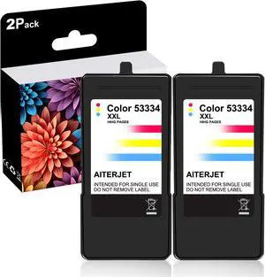 High Pages Remanufactured Ink Cartridge Replacement for PR 53334 Tri-Color Ink Cartridge for Bravo se-3 and 4200-series disc Publishers 2PACK