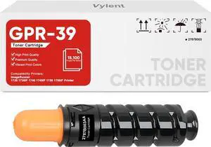 GPR-39 GPR39 Toner Cartridge High Yield 2787B003AA Replacement for Canon GPR-39 GPR39 Toner Cartridge for ImageRunner 1730 1730IF 1740 1740IF 1750 1750IF Printer Ink 1-Pack