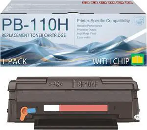 PB-110H Toner Cartridge Compatible for PANTUM P1000 P1050 P2000 P2010 P2050 M5000 M5005 M6000 M6005 Printer 1 Pack