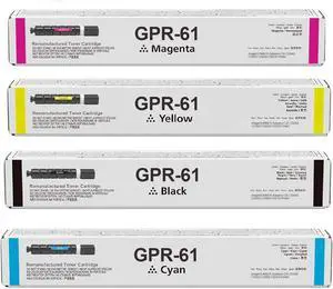 High Yield GPR-61 Compatible GPR61 Toner Cartridge Replacement for Canon GPR 61 Use for Canon imageRUNNER Advance DX C5840i C5850i C5860i C5870i Printes, 71,000 Pages